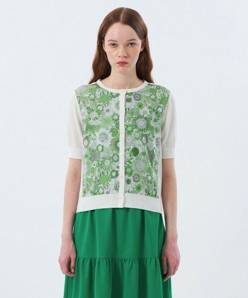 MACKINTOSH PHILOSOPHY / マッキントッシュ フィロソフィー ニット・セーター | リバティコンビニットカーディガン | 詳細3