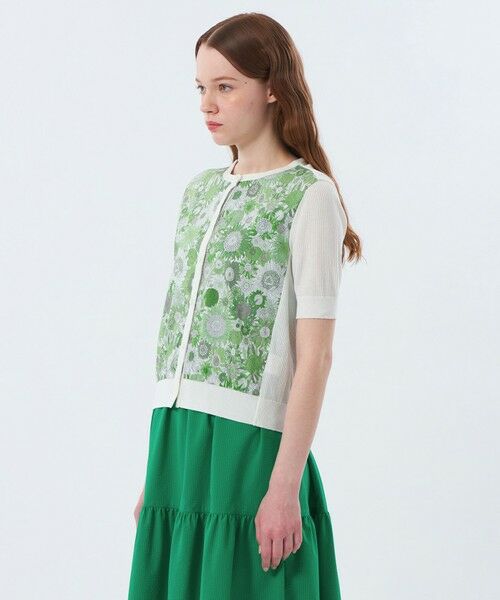 MACKINTOSH PHILOSOPHY / マッキントッシュ フィロソフィー ニット・セーター | リバティコンビニットカーディガン | 詳細4