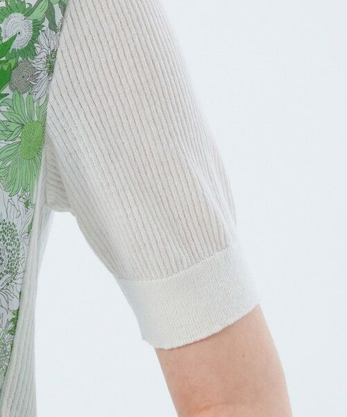 MACKINTOSH PHILOSOPHY / マッキントッシュ フィロソフィー ニット・セーター | リバティコンビニットカーディガン | 詳細6