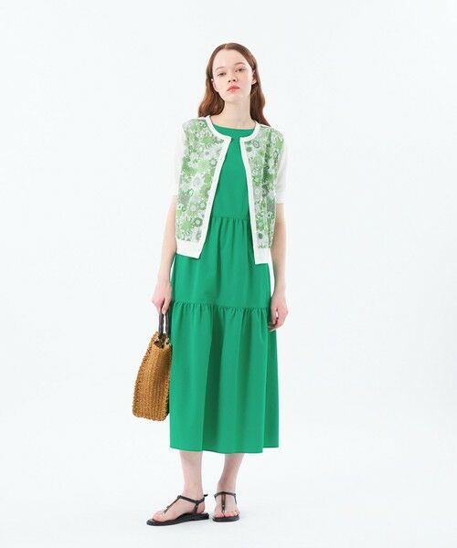 MACKINTOSH PHILOSOPHY / マッキントッシュ フィロソフィー ニット・セーター | リバティコンビニットカーディガン | 詳細2