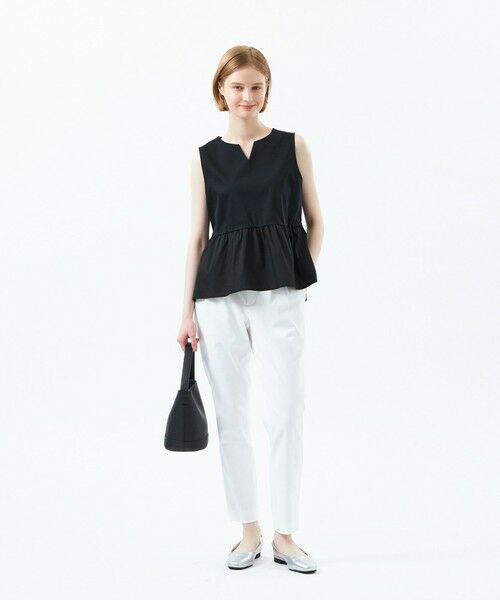 MACKINTOSH PHILOSOPHY / マッキントッシュ フィロソフィー カットソー | ノースリーブペプラムブラウス | 詳細4