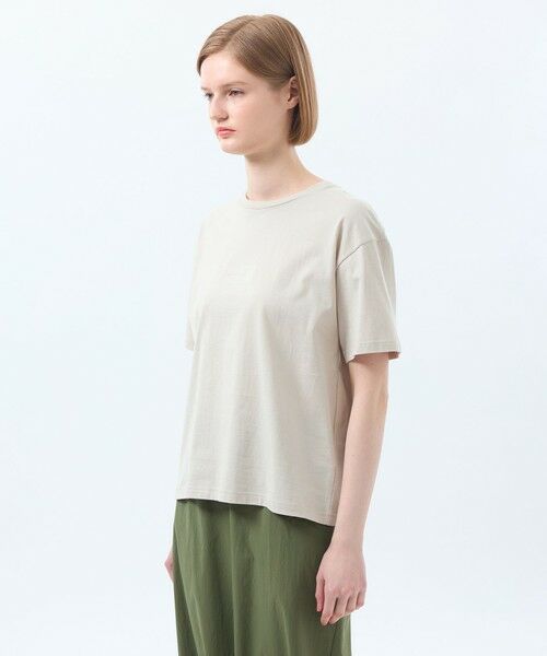 MACKINTOSH PHILOSOPHY / マッキントッシュ フィロソフィー カットソー | ライティングロゴ刺しゅうTシャツ | 詳細5