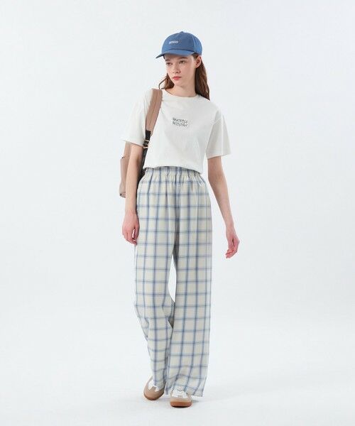 MACKINTOSH PHILOSOPHY / マッキントッシュ フィロソフィー カットソー | ライティングロゴ刺しゅうTシャツ | 詳細1