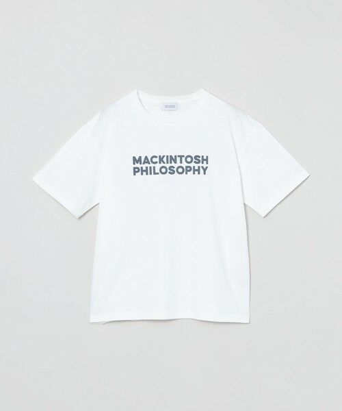 MACKINTOSH PHILOSOPHY / マッキントッシュ フィロソフィー カットソー | 【WEB&一部店舗限定】フロッキーロゴTシャツ（ホワイト1）
