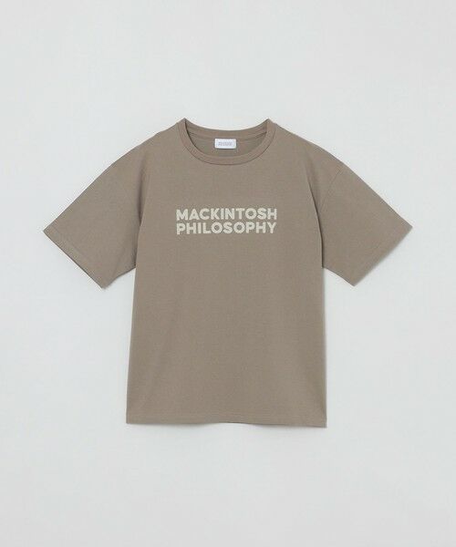 MACKINTOSH PHILOSOPHY / マッキントッシュ フィロソフィー カットソー | 【WEB&一部店舗限定】フロッキーロゴTシャツ（キャメル1）