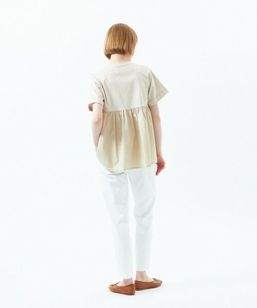 MACKINTOSH PHILOSOPHY / マッキントッシュ フィロソフィー カットソー | 【WEB&一部店舗限定】タフタコンビカットソー | 詳細1