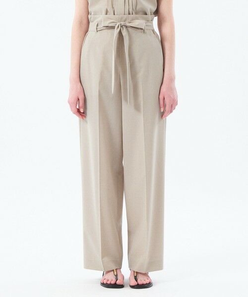 MACKINTOSH PHILOSOPHY / マッキントッシュ フィロソフィー その他パンツ | ドライタッチハイウエストワイドパンツ | 詳細3