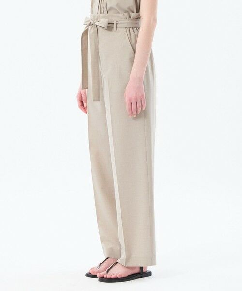 MACKINTOSH PHILOSOPHY / マッキントッシュ フィロソフィー その他パンツ | ドライタッチハイウエストワイドパンツ | 詳細4