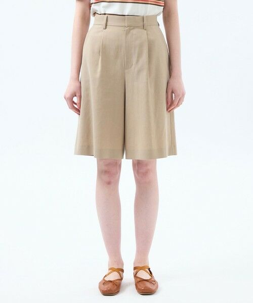 MACKINTOSH PHILOSOPHY / マッキントッシュ フィロソフィー その他パンツ | ワンタックハーフパンツ | 詳細3