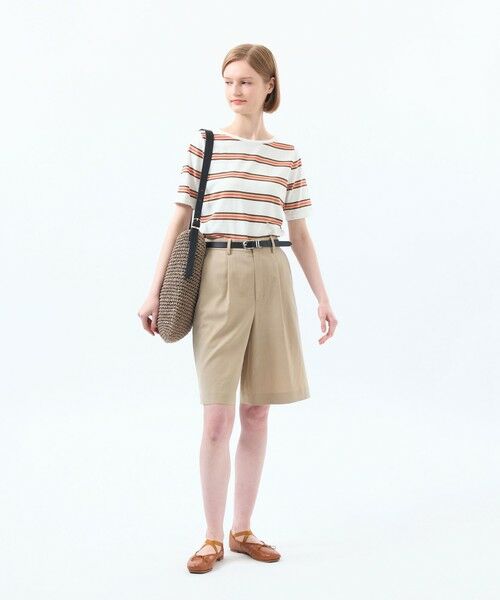 MACKINTOSH PHILOSOPHY / マッキントッシュ フィロソフィー その他パンツ | ワンタックハーフパンツ | 詳細2