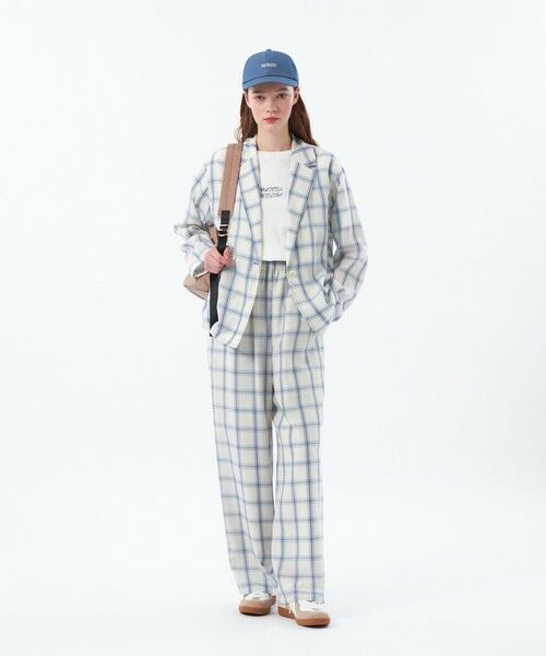 MACKINTOSH PHILOSOPHY / マッキントッシュ フィロソフィー その他パンツ | チェックイージーパンツ | 詳細1