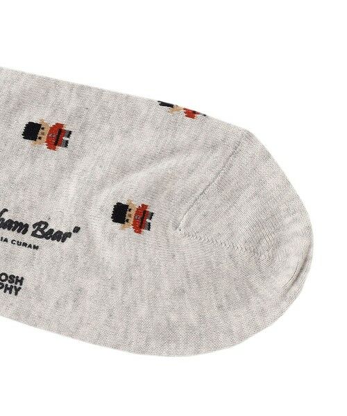 MACKINTOSH PHILOSOPHY / マッキントッシュ フィロソフィー その他インナー・ルームウェア | 【WEB&一部店舗限定】バッキンガムベアショートソックス | 詳細2