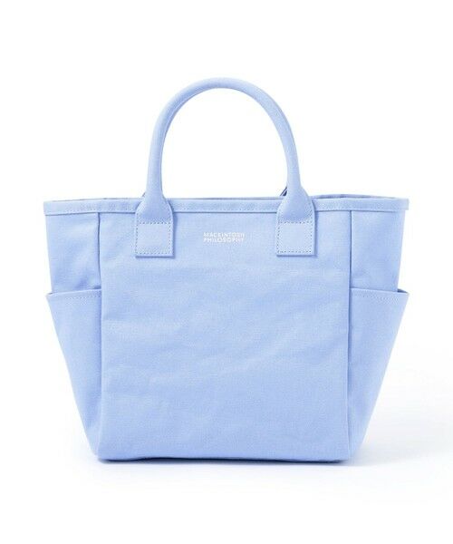 MACKINTOSH PHILOSOPHY/マッキントッシュ フィロソフィー 【WEB&一部店舗】スクエアキャンバスミニトート ブルー1 X MACKINTOSH PHILOSOPHY/マッキントッシュ フィロソフィー 【WEB&一部店舗】スクエアキャンバスミニトート ブルー1 X