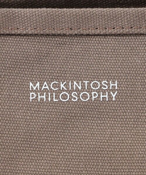 MACKINTOSH PHILOSOPHY / マッキントッシュ フィロソフィー メッセンジャーバッグ・ウエストポーチ | 【WEB&一部店舗】スクエアキャンバスミニトート | 詳細6
