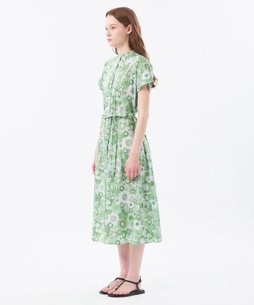 未使用級美品 マッキントッシュフィロソフィー リバティ ボウタイ ワンピース M リバティノースリーブワンピース(ワンピース)｜MACKINTOSH