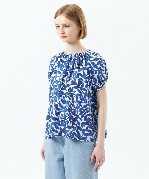 MACKINTOSH PHILOSOPHY / マッキントッシュ フィロソフィー シャツ・ブラウス | リーフプリントブラウス | 詳細3