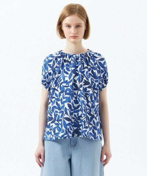 MACKINTOSH PHILOSOPHY / マッキントッシュ フィロソフィー シャツ・ブラウス | リーフプリントブラウス | 詳細2