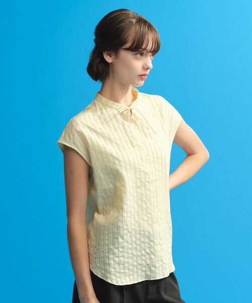 MACKINTOSH PHILOSOPHY/マッキントッシュ フィロソフィー カラミレースブラウス イエロー1 36 MACKINTOSH PHILOSOPHY/マッキントッシュ フィロソフィー カラミレースブラウス イエロー1 36