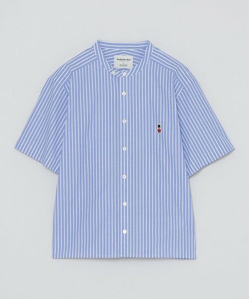 マッキントッシュフィロソフィー バッキンガムベア バンドカラーシャツ 38 バッキンガムベア バンドカラーシャツ(トップス)｜MACKINTOSH