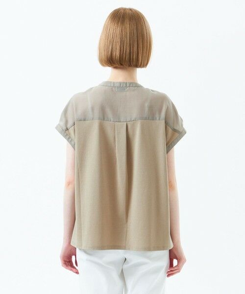 MACKINTOSH PHILOSOPHY / マッキントッシュ フィロソフィー カットソー | ドレープローンコンビブラウス | 詳細6