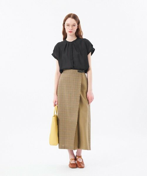 MACKINTOSH PHILOSOPHY / マッキントッシュ フィロソフィー カットソー | ドレープローンコンビブラウス | 詳細2