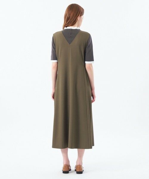 MACKINTOSH PHILOSOPHY / マッキントッシュ フィロソフィー ロング・マキシ丈ワンピース | サイドベルテッドジャンパースカート | 詳細7