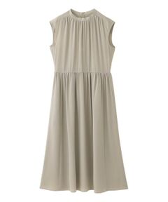 MACKINTOSH PHILOSOPHY / マッキントッシュ フィロソフィー ロング・マキシ丈ワンピース | スタンドカラーギャザーワンピース