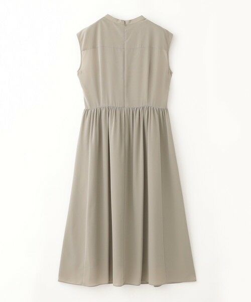 MACKINTOSH PHILOSOPHY / マッキントッシュ フィロソフィー ロング・マキシ丈ワンピース | スタンドカラーギャザーワンピース | 詳細1