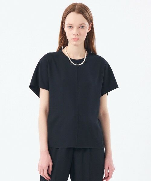 MACKINTOSH PHILOSOPHY/マッキントッシュ フィロソフィー バックサテンドルマンブラウス ネイビー3 34 MACKINTOSH PHILOSOPHY/マッキントッシュ フィロソフィー バックサテンドルマンブラウス ネイビー3 34