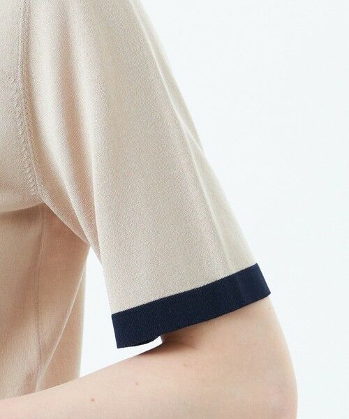 MACKINTOSH PHILOSOPHY / マッキントッシュ フィロソフィー ニット・セーター | リネンミックスバイカラーニット | 詳細7