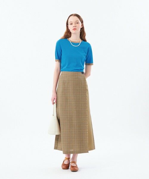 MACKINTOSH PHILOSOPHY / マッキントッシュ フィロソフィー ニット・セーター | リネンミックスバイカラーニット | 詳細1