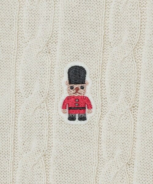 MACKINTOSH PHILOSOPHY / マッキントッシュ フィロソフィー ニット・セーター | 【WEB&一部店舗】バッキンガムベアケーブルハーフスリーブニット | 詳細5