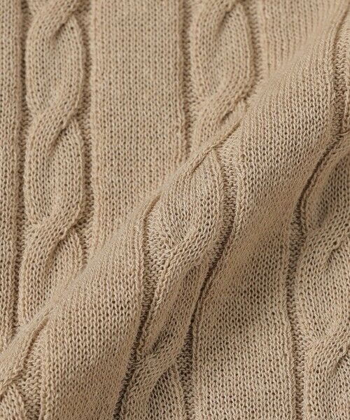 MACKINTOSH PHILOSOPHY / マッキントッシュ フィロソフィー ニット・セーター | 【WEB&一部店舗】バッキンガムベアケーブルハーフスリーブニット | 詳細8