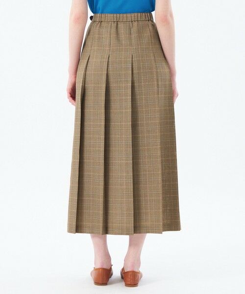 MACKINTOSH PHILOSOPHY / マッキントッシュ フィロソフィー ロング・マキシ丈スカート | バスケットチェックサイドベルトスカート | 詳細5