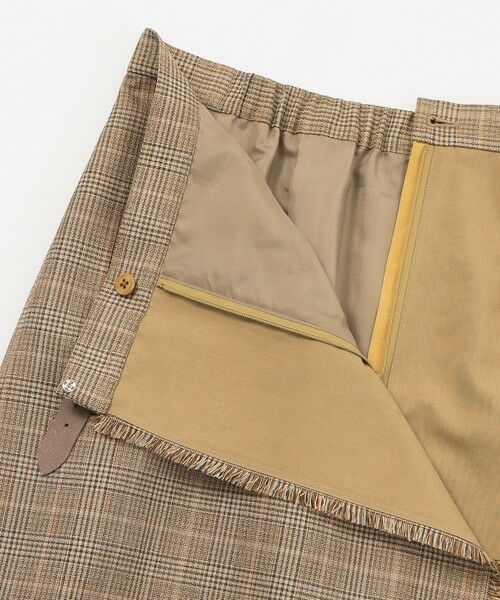 MACKINTOSH PHILOSOPHY / マッキントッシュ フィロソフィー ロング・マキシ丈スカート | バスケットチェックサイドベルトスカート | 詳細7