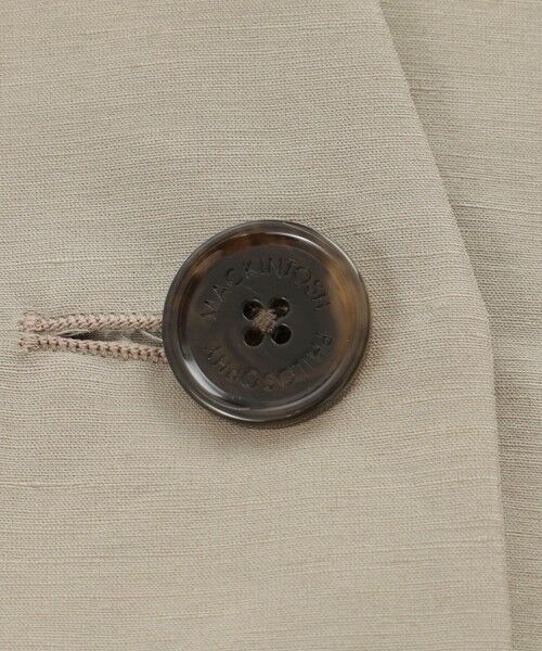 MACKINTOSH PHILOSOPHY / マッキントッシュ フィロソフィー ブルゾン | GREY LABEL リネンナイロンジレ | 詳細9