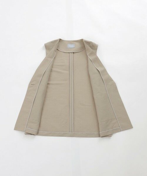 MACKINTOSH PHILOSOPHY / マッキントッシュ フィロソフィー ブルゾン | GREY LABEL リネンナイロンジレ | 詳細10