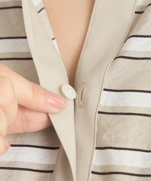 MACKINTOSH PHILOSOPHY / マッキントッシュ フィロソフィー ロング・マキシ丈ワンピース | GREY LABEL マルチボーダーワンピース | 詳細8