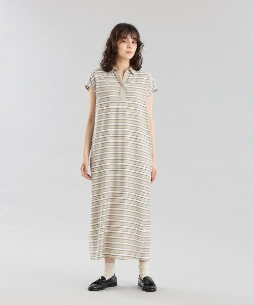 MACKINTOSH PHILOSOPHY / マッキントッシュ フィロソフィー ロング・マキシ丈ワンピース | GREY LABEL マルチボーダーワンピース | 詳細2