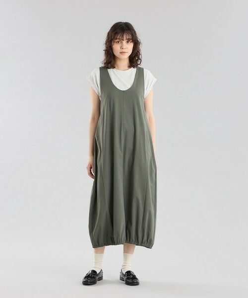 MACKINTOSH PHILOSOPHY / マッキントッシュ フィロソフィー ロング・マキシ丈ワンピース | GREY LABEL テックジャージーコクーンワンピース | 詳細3