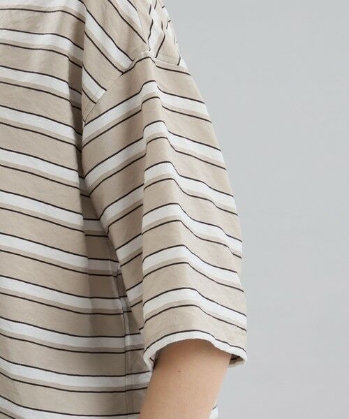 MACKINTOSH PHILOSOPHY / マッキントッシュ フィロソフィー シャツ・ブラウス | GREY LABEL マルチボーダーブラウス | 詳細6