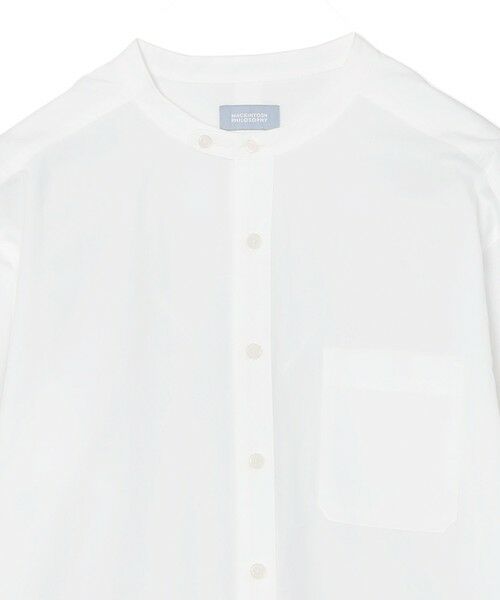 MACKINTOSH PHILOSOPHY / マッキントッシュ フィロソフィー シャツ・ブラウス | GREY LABEL バンドカラーシャツ | 詳細4