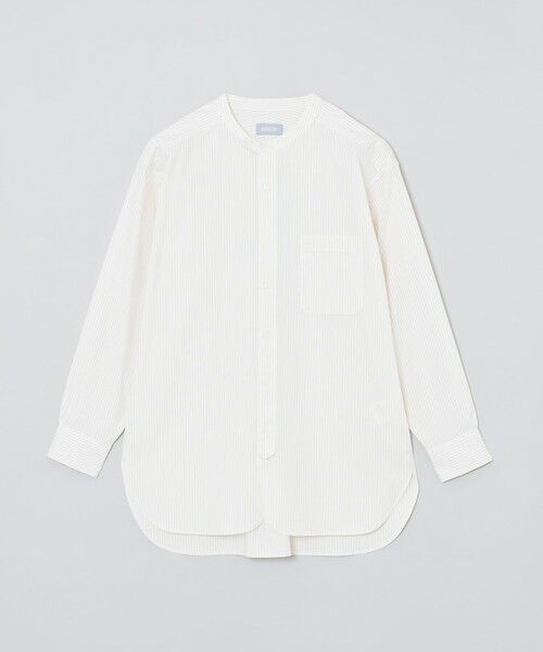 MACKINTOSH PHILOSOPHY/マッキントッシュ フィロソフィー GREY LABE ストライプバンドカラーシャツ イエロー1 2 MACKINTOSH PHILOSOPHY/マッキントッシュ フィロソフィー GREY LABE ストライプバンドカラーシャツ イエロー1 2