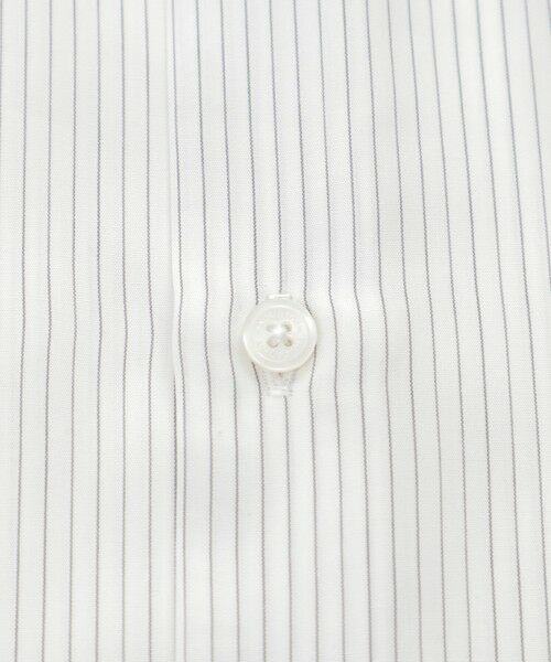 GREY LABEL ストライプショートスリーブレギュラーカラーシャツ