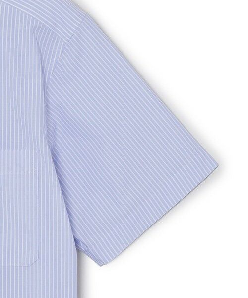 MACKINTOSH PHILOSOPHY / マッキントッシュ フィロソフィー シャツ・ブラウス | GREY LABEL ストライプバンドカラーショートスリーブシャツ | 詳細3