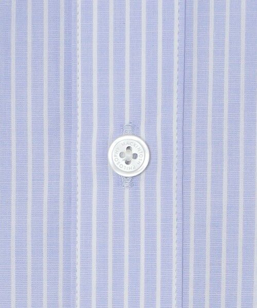 MACKINTOSH PHILOSOPHY / マッキントッシュ フィロソフィー シャツ・ブラウス | GREY LABEL ストライプバンドカラーショートスリーブシャツ | 詳細6