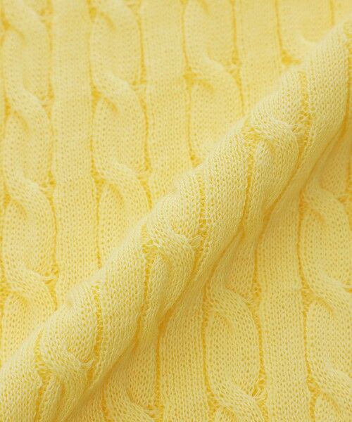 MACKINTOSH PHILOSOPHY / マッキントッシュ フィロソフィー ニット・セーター | GREY LABEL ハイベージケーブルニットポロ | 詳細12