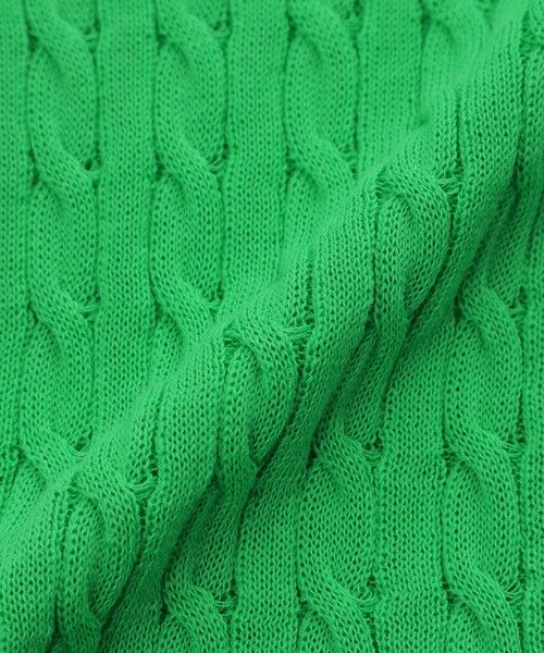 MACKINTOSH PHILOSOPHY / マッキントッシュ フィロソフィー ニット・セーター | GREY LABEL ハイベージケーブルニットポロ | 詳細13