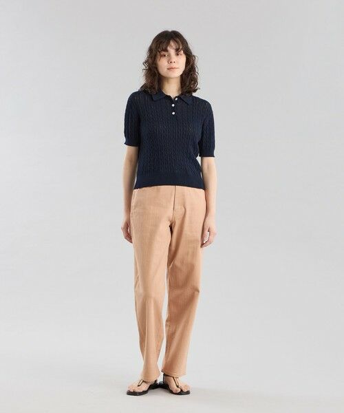 MACKINTOSH PHILOSOPHY / マッキントッシュ フィロソフィー ニット・セーター | GREY LABEL ハイベージケーブルニットポロ | 詳細2