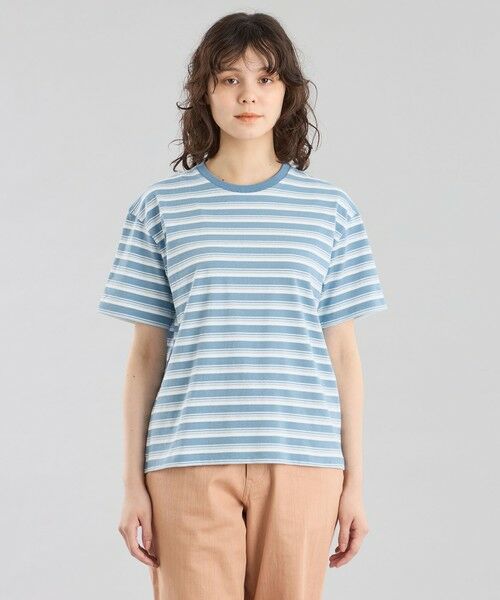 MACKINTOSH PHILOSOPHY / マッキントッシュ フィロソフィー カットソー | GREY LABEL マルチボーダーカットソー | 詳細5